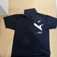 asics ポロシャツ ブラック 2XL