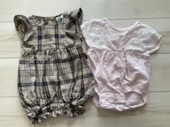 ロンパース　２点セット
