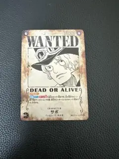 ワンピースカード　サボ　手配書　sp