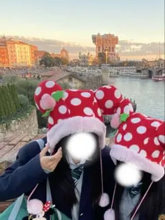 【値下げ】ディズニー ファンキャップ クリスマス2010