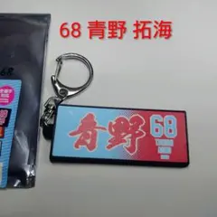 高木一成】横浜キヤノン イーグルス フェイスタオル型 キーホルダー 24