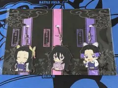 鬼滅の刃 vivimus 胡蝶カナエ&栗花落カナヲ&胡蝶しのぶ ラバーストラップ