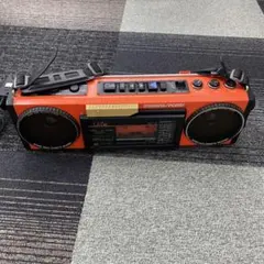 Hitachi TRK-5446 ラジオ・カセットレコーダー レッド - メルカリ