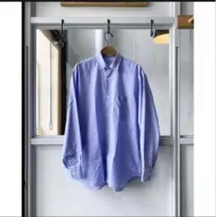 COMOLI コモリシャツ sax サイズ3