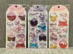 正規品　サンリオ キャラクターズ ウォーターインシール クロミ　マイメロ　キティ