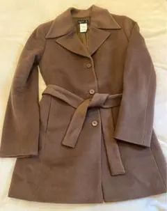 agnes b. アニエスベー チェスターコート ブラウン 38