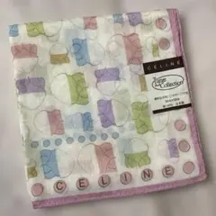 CELINE カラフル 大判ハンカチ