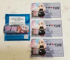 鬼滅の刃　全集中展　ご当地　缶バッジ　静岡　宇髄　天元　カフェ　ショップカード