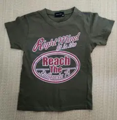 SHISKY オリーブグリーン Tシャツ 140