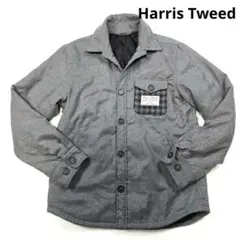 Harris Tweed ブルゾン　ジャンバー　キルティングジャケットデザインのサムネイル