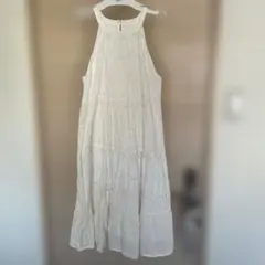 ZARA 刺繍 ノースリーブワンピース 140cmのサムネイル