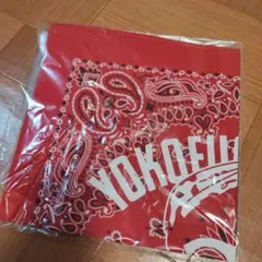 新品 未使用品ロバート秋山 YOKO FUCHIGAMI バンダナ レッド