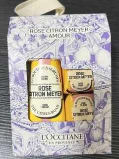 L'OCCITANEローズシトロンメイヤー ハンドクリーム　バスキューブ