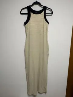 新品⭐︎Cleaonic ノースリーブロングワンピース　パット付き
