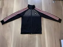 adidas ドット柄長袖ジャージ 150cm