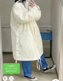 大きめサイズ！ミリタリーベストジャケット