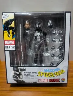 MAFEX No.147 スパイダーマン ブラックコスチューム 再販版 - メルカリ