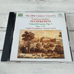 CD Manfredini Concerti Grossi Op.3