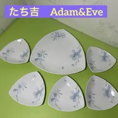 たち吉　Adam & Eve インディゴ　パーティーセット