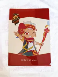 Disneyツイステ アベイル コラボ クリアファイル　カリム