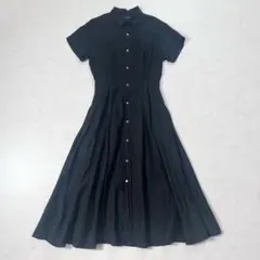 ANAYI アナイ タイプライターシャーリング シャツワンピース S ロング