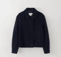 ohotoro Mannish Wool Blouson ネイビーのサムネイル
