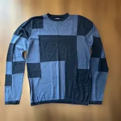 ARMANI COLLEZIONI ニット セーター パッチワーク柄のサムネイル