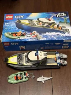訳あり】レゴ (LEGO) シティ ポリスパトロールボート 60129 - メルカリ