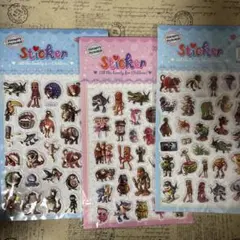 1日２回発送☆匿名配送☆3枚セット イタリアンブレインロット 立体ぷくぷくシール