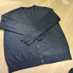 UNIQLO エクストラファインメリノVネックカーディガン XL
