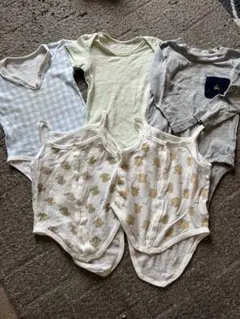 ベビー肌着　ロンパース　半袖　長袖　キャミ