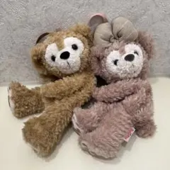 ダッフィー　シェリーメイ　ぬいぐるみポーチ