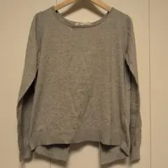 B:MING LIFE STORE グレー 長袖ニット