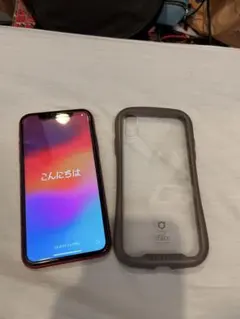 iPhone XR本体 ＋iFaceクリアケース