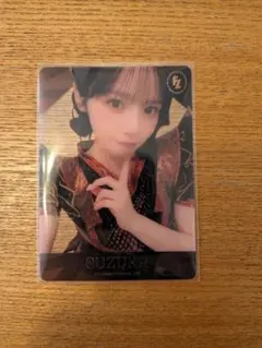 FRUITS　ZIPPER　鎮西寿々歌　幾何学衣装　トレカ