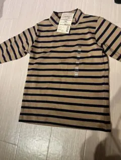 無印良品 ハイネック 長袖Tシャツ