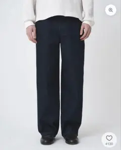 Mサイズ BONBON オーセンティックストレートデニム バギージーンズ