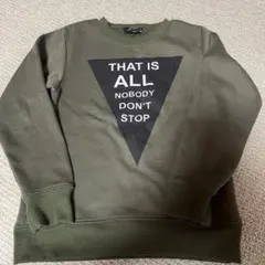 トレーナー 140サイズ オリーブ