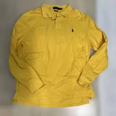 POLO RALPH LAUREN イエローポロシャツ XL