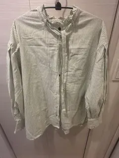【FREAK'S STORE】ストライプ長袖ブラウスのサムネイル
