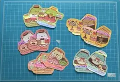 すみっコぐらし✕コメダ珈琲　ステッカー5種✕2枚