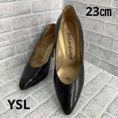 Yves Saint Laurent ブラック ハイヒール パンプスのサムネイル