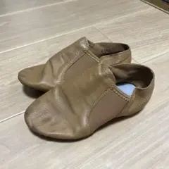 댄스 슈즈 재즈 슈즈 베이지 사이즈 30