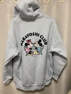 NAKAYOSHI CLUB ミッキー ミニー パーカー Mサイズ