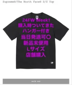 Supreme x The North Face S/S Top Lサイズ