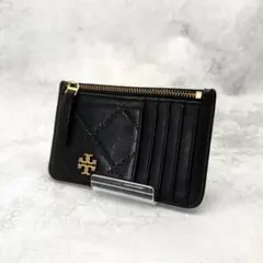 TORY BURCH トリーバーチ カードケース レザー キルティング ブラック