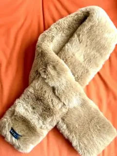 FTC エコファー マフラー ベージュ