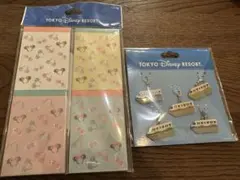東京ディズニーリゾート メモ帳とチャームセット