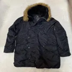 ALPHA INDUSTRIES N-3B フライトジャケット 黒 XL