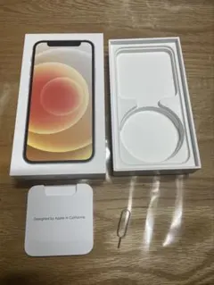 ※本体なし　箱のみ　iPhone 12 mini 空箱　ホワイト